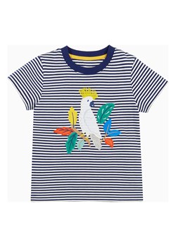 Frugi Koszulka w kolorze granatowo-białym ze sklepu Limango Polska w kategorii Bluzki dziewczęce - zdjęcie 184206026