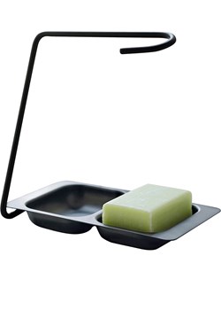 Steel-Function Organizer w kolorze czarnym do mycia naczyń - 16 x 16 x 9 cm ze sklepu Limango Polska w kategorii Akcesoria kuchenne - zdjęcie 184206216
