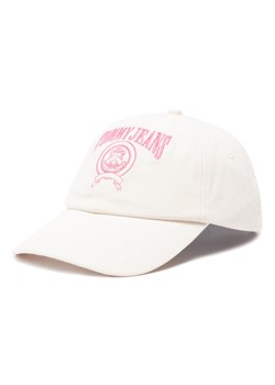 Czapka z daszkiem Tommy Jeans Canvas AW0AW14435 Beżowy ze sklepu eobuwie.pl w kategorii Czapki z daszkiem damskie - zdjęcie 184206495