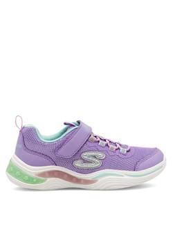 Sneakersy Skechers 20202LLVMT Fioletowy ze sklepu eobuwie.pl w kategorii Buty sportowe dziecięce - zdjęcie 184206496