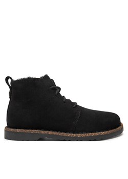 Botki Birkenstock Uppsala Mid Shearling 1028154 Czarny ze sklepu eobuwie.pl w kategorii Botki - zdjęcie 184206508