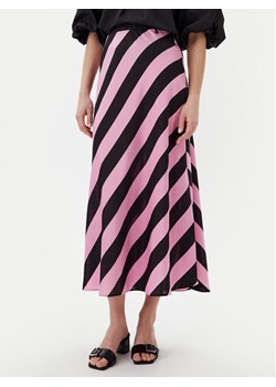 LOLA CASADEMUNT Spódnica midi LS2508003 Różowy Regular Fit ze sklepu MODIVO w kategorii Spódnice - zdjęcie 184206747