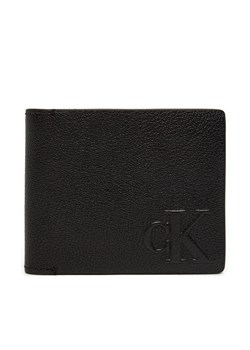 Calvin Klein Portfel męski K50K512594 Czarny ze sklepu MODIVO w kategorii Portfele męskie - zdjęcie 184206786