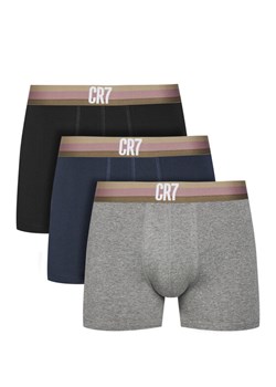 Cristiano Ronaldo CR7 Komplet 3 par bokserek 300-8100-49 Kolorowy ze sklepu MODIVO w kategorii Majtki męskie - zdjęcie 184206809