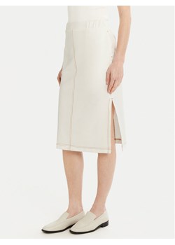 Max Mara Leisure Spódnica midi Otto 2516771017 Biały Regular Fit ze sklepu MODIVO w kategorii Spódnice - zdjęcie 184206848