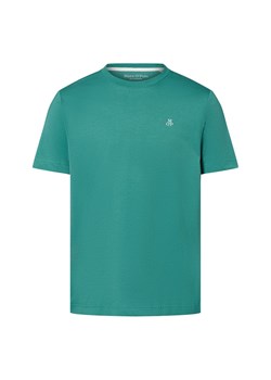 Marc O'Polo Koszulka męska Mężczyźni Bawełna szmaragdowy jednolity ze sklepu vangraaf w kategorii T-shirty męskie - zdjęcie 184208879