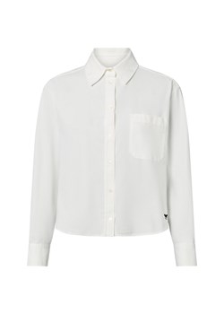 Weekend Max Mara Damska bluzka koszulowa - Nuoro Kobiety Bawełna biały jednolity ze sklepu vangraaf w kategorii Koszule damskie - zdjęcie 184208888