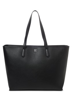 HUGO Damski shopper Kobiety Sztuczna skóra czarny jednolity ze sklepu vangraaf w kategorii Torby Shopper bag - zdjęcie 184208896
