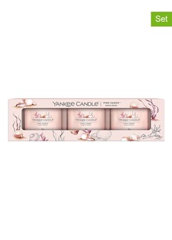 Yankee Candle Świece zapachowe (3 szt.) &quot;Pink Sands&quot; - 3 x 37 g ze sklepu Limango Polska w kategorii Świece i dyfuzory - zdjęcie 184209179