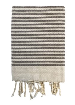 Le Comptoir de la Plage Fouta &quot;Yadara&quot; w kolorze szarobrązowo-beżowym - 200 x 100 cm ze sklepu Limango Polska w kategorii Ręczniki - zdjęcie 184209218