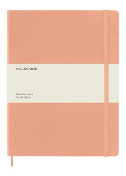 Moleskine Notatnik w kolorze brzoskwiniowym - 19 x 25 cm ze sklepu Limango Polska w kategorii Akcesoria biurowe - zdjęcie 184209326