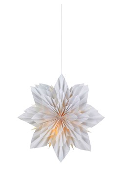 Marksljöd Lampa wisząca &quot;Neela&quot; w kolorze białym - Ø 56 cm ze sklepu Limango Polska w kategorii Lampy wiszące - zdjęcie 184209389