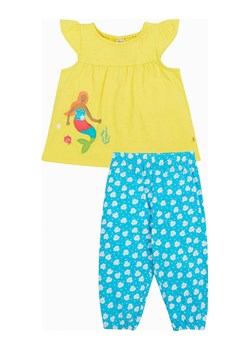 Frugi Koszulka w kolorze niebiesko-żółtym ze sklepu Limango Polska w kategorii Komplety dziewczęce - zdjęcie 184209668