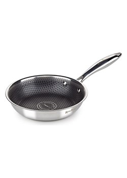 ROSMARINO Patelnia &quot;Hexapro&quot; w kolorze srebrnym -  Ø 20 cm ze sklepu Limango Polska w kategorii Garnki - zdjęcie 184209677