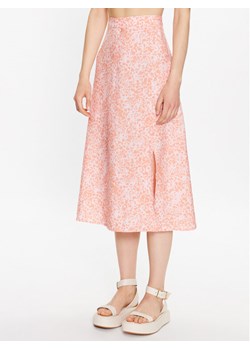 Moss Copenhagen Spódnica midi 17511 Różowy Basic Fit ze sklepu MODIVO w kategorii Spódnice - zdjęcie 184209795
