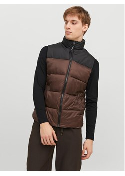 Jack&Jones Bezrękawnik 12235861 Brązowy Regular Fit ze sklepu MODIVO w kategorii Kamizelki męskie - zdjęcie 184209818