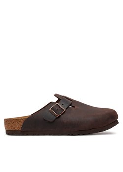 Birkenstock Klapki Boston 159711 Brązowy ze sklepu MODIVO w kategorii Klapki męskie - zdjęcie 184209829
