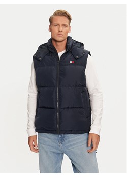 Tommy Jeans Bezrękawnik Alaska DM0DM19538 Granatowy Regular Fit ze sklepu MODIVO w kategorii Kamizelki męskie - zdjęcie 184209836