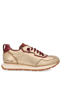 Hiszpańskie sneakersy damskie - HISPANITAS HI254312 ZŁOTE ze sklepu Tymoteo.pl - sklep obuwniczy w kategorii Buty sportowe damskie - zdjęcie 184211969