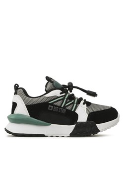 Sneakersy Big Star Shoes LL374217 Szary ze sklepu eobuwie.pl w kategorii Buty sportowe dziecięce - zdjęcie 184212477