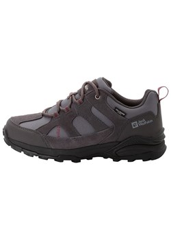 Jack Wolfskin Skórzane buty trekkingowe &quot;TEXAPORE&quot; w kolorze ciemnoszarym ze sklepu Limango Polska w kategorii Buty trekkingowe damskie - zdjęcie 184213409