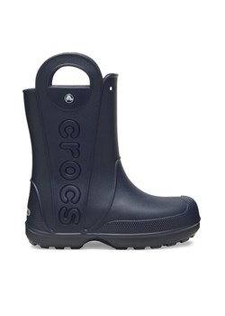 Kalosze Crocs Handle It Rain Boot 210956 Granatowy ze sklepu eobuwie.pl w kategorii Kalosze damskie - zdjęcie 184214185