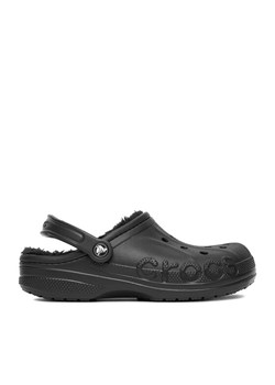 Klapki Crocs C-BAYA LINED CLOG 205969-060 W Czarny ze sklepu eobuwie.pl w kategorii Klapki męskie - zdjęcie 184214195