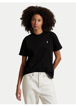Polo Ralph Lauren T-Shirt 211967104002 Czarny Relaxed Fit ze sklepu MODIVO w kategorii Bluzki damskie - zdjęcie 184214437