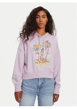 Billabong Bluza All Time EBJFT00146 Fioletowy Boxy Fit ze sklepu MODIVO w kategorii Bluzy damskie - zdjęcie 184214438