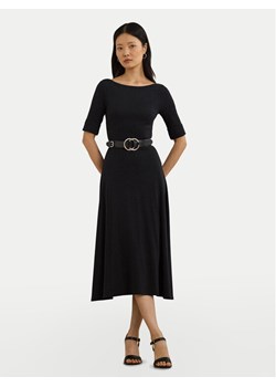 LAUREN RALPH LAUREN Sukienka codzienna 200973599001 Czarny Slim Fit ze sklepu MODIVO w kategorii Sukienki - zdjęcie 184214446