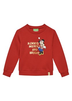 United Colors Of Benetton Bluza 3J73G10GO Czerwony Regular Fit ze sklepu MODIVO w kategorii Bluzy chłopięce - zdjęcie 184214456