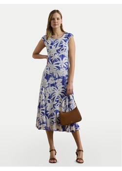 LAUREN RALPH LAUREN Sukienka codzienna 200971078001 Niebieski Regular Fit ze sklepu MODIVO w kategorii Sukienki - zdjęcie 184214468