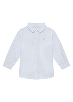 United Colors Of Benetton Koszula 54AZGQ00J Błękitny Regular Fit ze sklepu MODIVO w kategorii Koszule chłopięce - zdjęcie 184214547