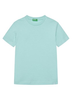 United Colors Of Benetton T-Shirt 3I1XC109W Niebieski Regular Fit ze sklepu MODIVO w kategorii T-shirty chłopięce - zdjęcie 184215837