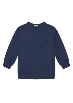 United Colors Of Benetton Sweter 1098G100U Granatowy Regular Fit ze sklepu MODIVO w kategorii Swetry chłopięce - zdjęcie 184215875
