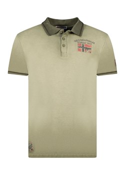 Geographical Norway Koszulka polo &quot;Kotz&quot; w kolorze khaki ze sklepu Limango Polska w kategorii T-shirty męskie - zdjęcie 184217316