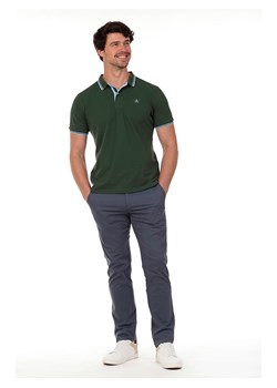 The Time of Bocha Koszulka polo w kolorze ciemnozielonym ze sklepu Limango Polska w kategorii T-shirty męskie - zdjęcie 184217355