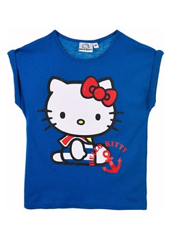 Hello Kitty Koszulka &quot;Hello Kitty&quot; w kolorze niebieskim ze sklepu Limango Polska w kategorii Bluzki dziewczęce - zdjęcie 184217727