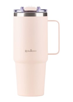ROSMARINO Kubek termiczny &quot;MegaCup&quot; w kolorze jasnoróżowym - 900 ml ze sklepu Limango Polska w kategorii Kubki termiczne - zdjęcie 184217808