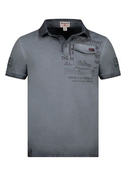 Geographical Norway Koszulka polo "Keony" w kolorze szarym - id: 17272036 - marki Geographical Norway - 184217897 Geographical Norway Koszulka polo "Keony" w kolorze szarym ze sklepu Limango Polska w kategorii T-shirty męskie - zdjęcie 184217897