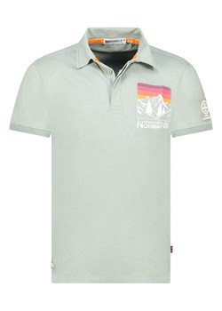 Geographical Norway Koszulka polo &quot;Kumping&quot; w kolorze miętowym ze sklepu Limango Polska w kategorii T-shirty męskie - zdjęcie 184217909