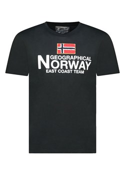 Geographical Norway Koszulka &quot;Jacky&quot; w kolorze czarnym ze sklepu Limango Polska w kategorii T-shirty męskie - zdjęcie 184217957