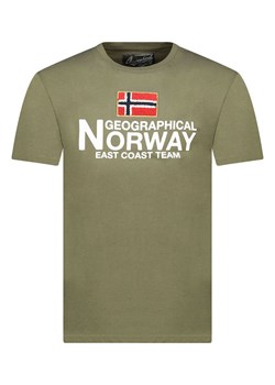 Geographical Norway Koszulka "Jacky" w kolorze khaki - id: 17272133 - marki Geographical Norway - 184217965 Geographical Norway Koszulka "Jacky" w kolorze khaki ze sklepu Limango Polska w kategorii T-shirty męskie - zdjęcie 184217965