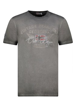 Geographical Norway Koszulka &quot;Jross&quot; w kolorze antracytowym ze sklepu Limango Polska w kategorii T-shirty męskie - zdjęcie 184217969