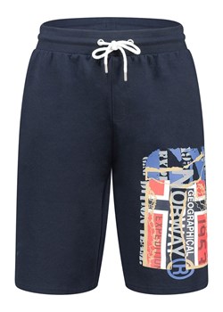 Geographical Norway Bermudy &quot;Paytorn&quot; w kolorze granatowym ze sklepu Limango Polska w kategorii Spodenki męskie - zdjęcie 184217989