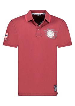 Geographical Norway Koszulka polo &quot;Kilsvik&quot; w kolorze czerwonym ze sklepu Limango Polska w kategorii T-shirty męskie - zdjęcie 184218005