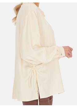Elegancka koszula damska z wiązaniem po bokach L'AF Sena ze sklepu Eye For Fashion w kategorii Koszule damskie - zdjęcie 184218245