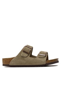 Klapki Birkenstock Arizona 1021704 D Brązowy ze sklepu eobuwie.pl w kategorii Klapki dziecięce - zdjęcie 184218506