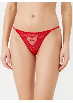 Guess Stringi O5RE29 KBGT0 Czerwony Regular Fit ze sklepu MODIVO w kategorii Majtki damskie - zdjęcie 184218767