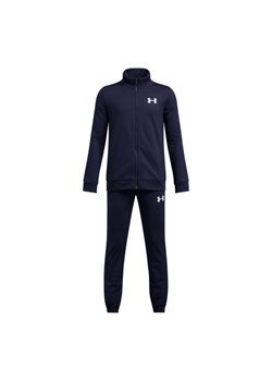 Chłopięcy dres komplet treningowy Under Armour UA Rival Knit Track Suit - czarny ze sklepu Sportstylestory.com w kategorii Dresy chłopięce - zdjęcie 184221199